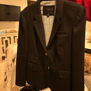 J.Crew Black Blazer with Gold Buttons